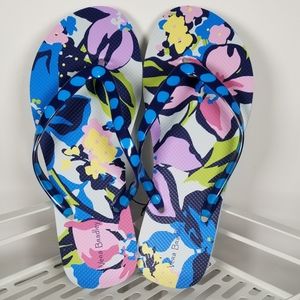 NWT Vera Bradley Flip Flops Size M (7-8)
